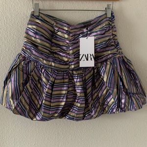Zara Balloon Mini Skirt